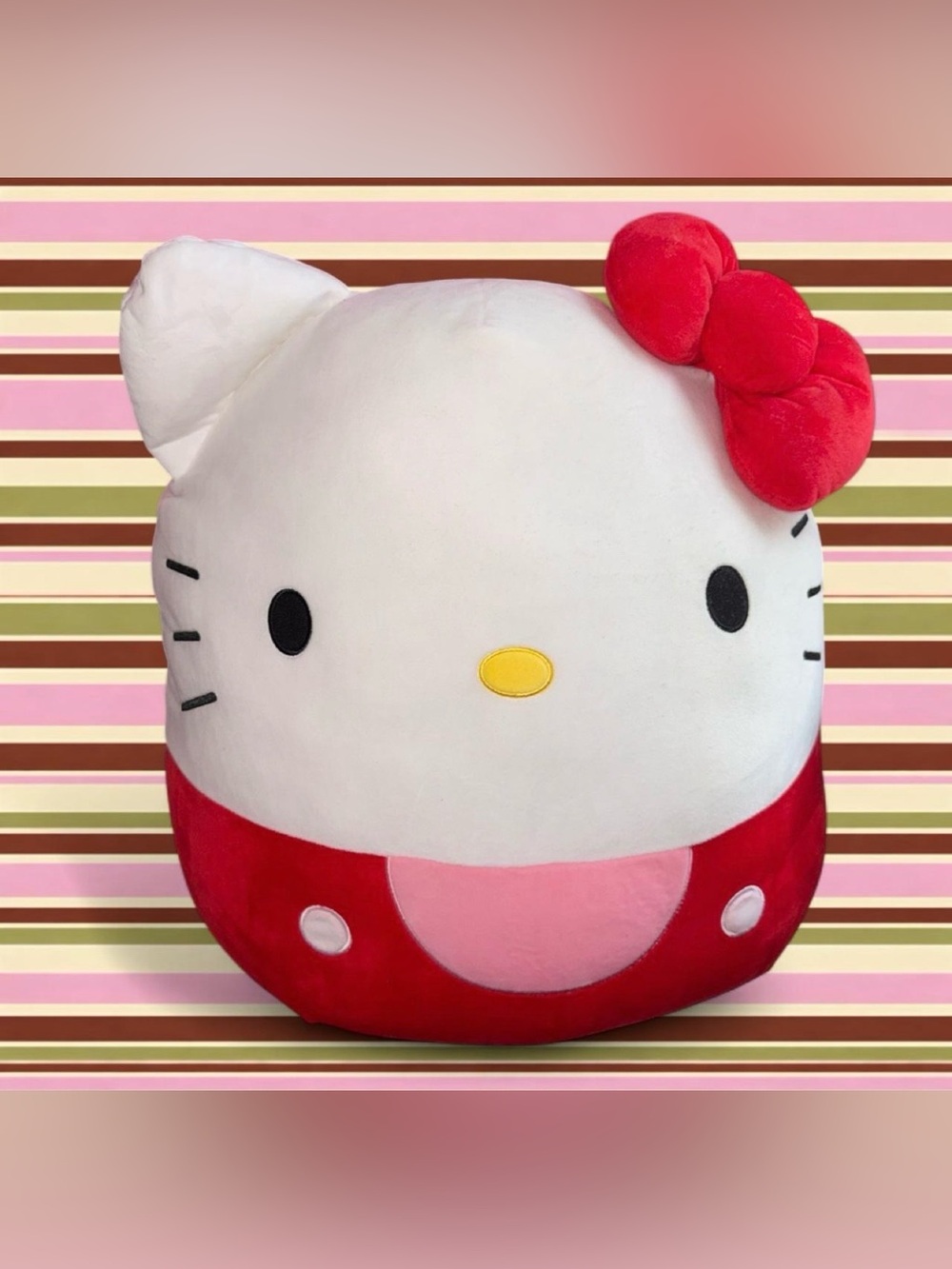 Hello Kitty Jumbo Squishmallow Sanrio
Red 20" #kawaii #sanrio